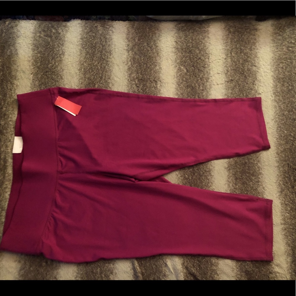 Athletic Pink Capri